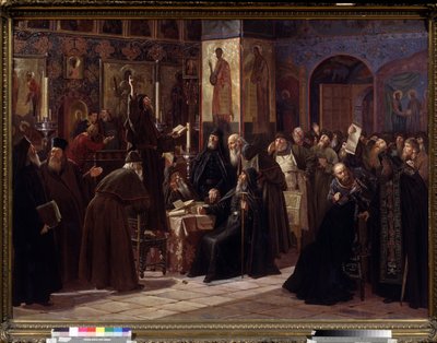 The Solovetsky Monastery Uprising in 1666 by Sergei Dmitrievich Miloradovich