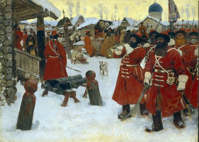 The Streltsy Troop by Sergei Ivanovich Gribkov