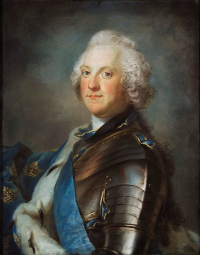 Portrait of Adolph Frederick, 1710-1771, King of Sweden, between 1751-1786 by Sergei Ivanovich Gribkov
