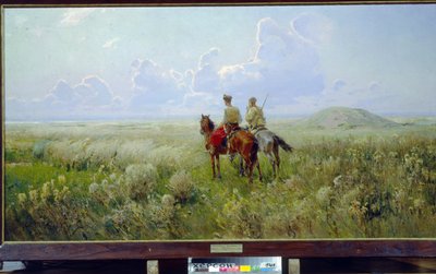 Cossacks in the Steppe by Sergei Ivanovich Vasilkovsky