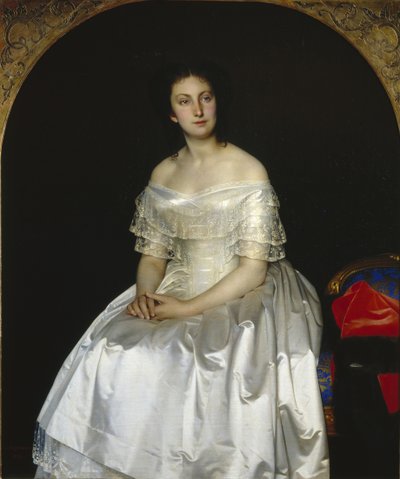 Portrait of Princess Maria Vasilyevna Vorontsova by Sergei Konstantinovich Zaryanko