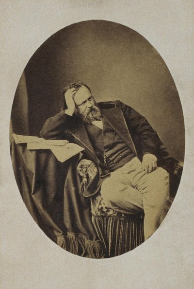 Portrait of Aleksandr Ivanovich Herzen, c. 1861 by Sergei Lvovich Levitsky