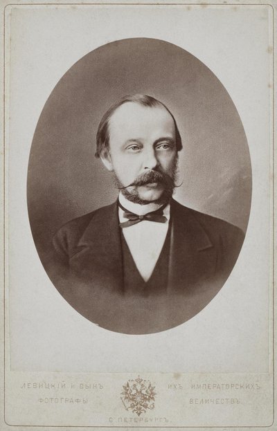 Portrait of Count Dmitry Andreyevich Tolstoy, 1887 by Sergei Lvovich Levitsky