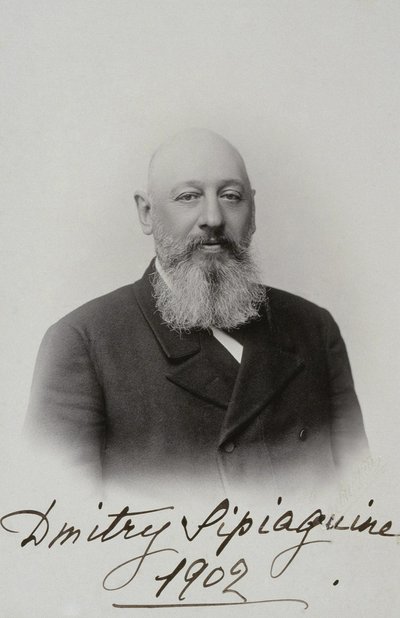 Portrait of Dmitry Sergeyevich Sipyagin 1853-1902, 1902 by Sergei Lvovich Levitsky
