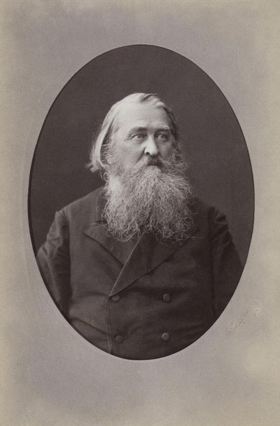 Portrait of the poet Aleksey Nikolayevich Pleshcheyev by Sergei Lvovich Levitsky