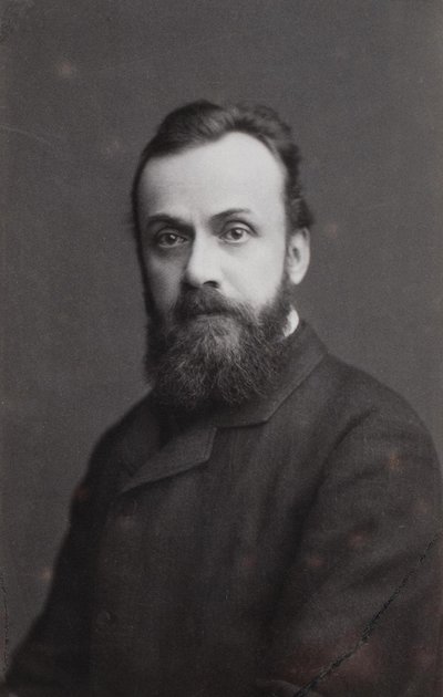 Portrait of the Writer Gleb Ivanovich Uspensky by Sergei Lvovich Levitsky