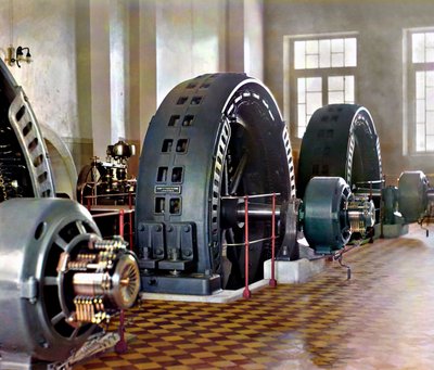 Hindu Kush Hydro Power Plant by Sergei Mikhailovich Prokudin Gorskii