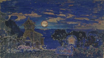 Stage Design for the Opera Kashchey the Deathless by N. Rimsky-Korsakov, 1902 by Sergei Vasilievich Malyutin