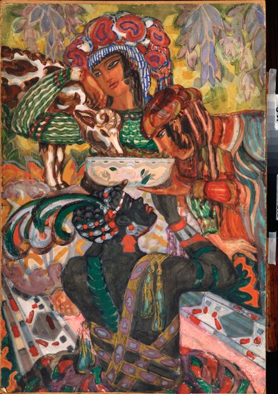 Oriental Fairy Tale by Sergei Yurevich Sudeikin