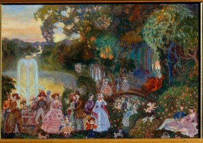 Public Festivities by Sergei Yurevich Sudeikin