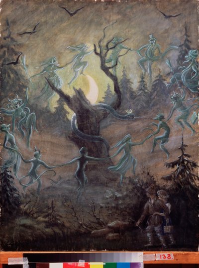 Night on the Eve of Ivan Kupala by Sergei Yurevich Sudeikin