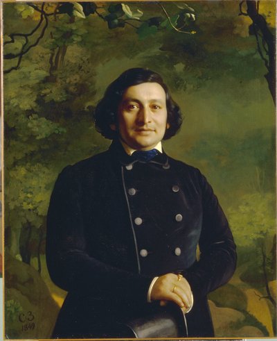 Portrait of the Opera Singer Osip Afanasievich Petrov by Sergey Konstantinovich Zaryanko