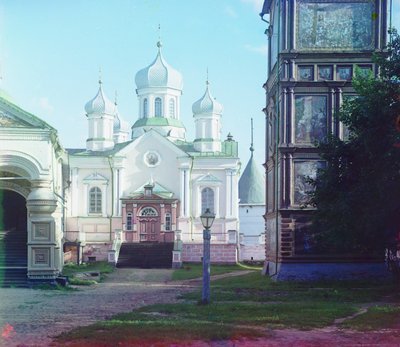 Cathedral of the Nativity of the Holy Mother of God in Ipatiev Monastery by Sergey Prokudin Gorsky