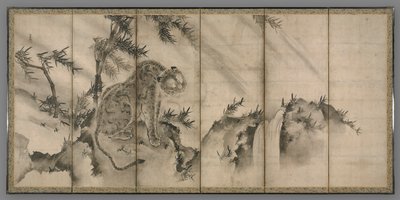 Dragon and Tiger by Sesson Shukei