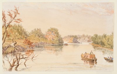 Devil’s Bake Oven 72 Miles Above the Mouth of the Ohio by Seth Eastman