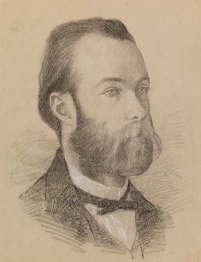 Portrait of a Man by Severin Falkman