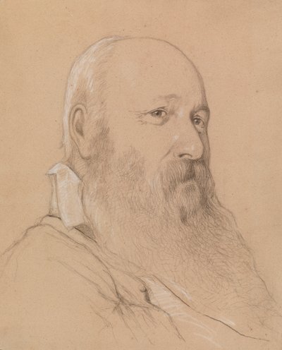 Portrait of a Bearded Man by Severin Falkman