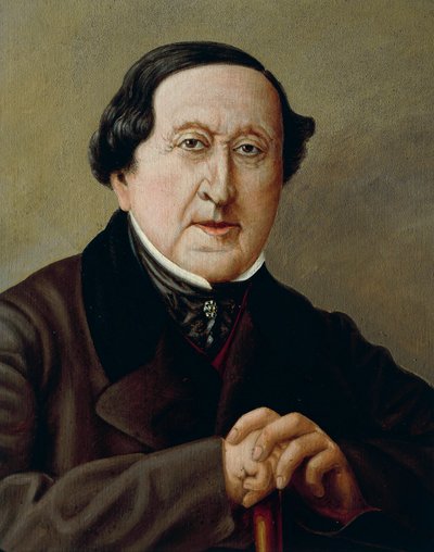 Portrait of Gioacchino Rossini by Severini Severini