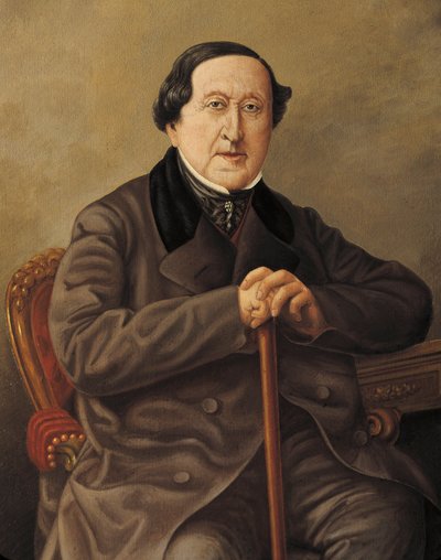 Portrait of Gioacchino Rossini by Severini Severini