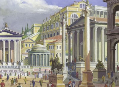 Ancient Rome by Severino Baraldi