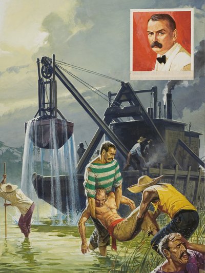 Panama Canal by Severino Baraldi