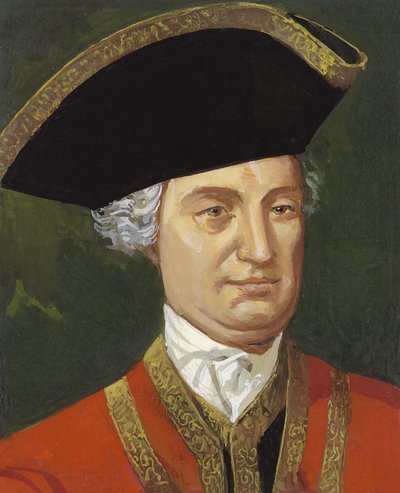 Portrait of Robert Clive of India by Severino Baraldi
