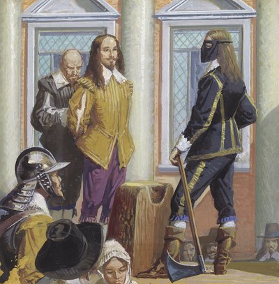 The execution of King Charles I by Severino Baraldi