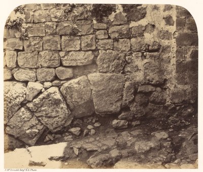 Portion of an Old Arch at the Southwest End of the Bazaars by Sgt. James M. McDonald