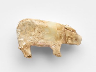 Pendant in the Form of a Water Buffalo, c.1100-1000 BC by Shang Dynasty Chinese School