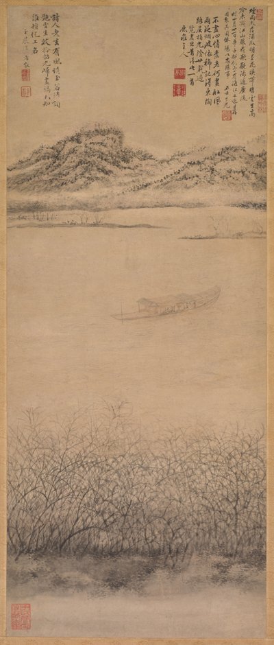 The Crossing of the Yangzi River, c. 1700-1720 by Shang Rui