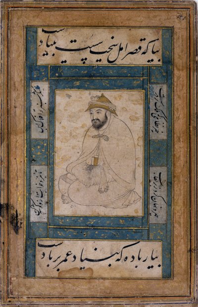 A Seated Holy Man by Shaykh Muhammad