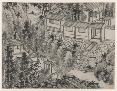 Twelve Views of Tiger Hill, Suzhou: The Pine Retreat, after 1490 by Shen Zhou