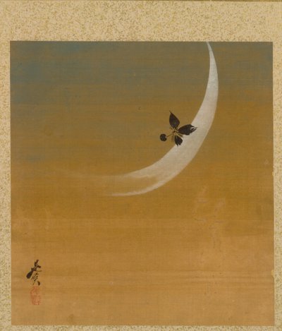 Leaf from Album of Seasonal Themes: Mouse by Shibata Zeshin