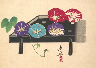 Morning Glories by Shibata Zeshin
