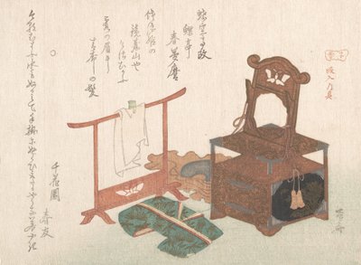 Accoutrements for a Bride from the Spring Rain Collection, probably 1816 Year of the Rat by Shinsai