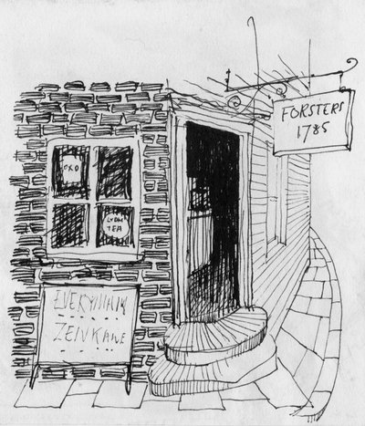 Corner Shop, 1952 by Shirley Markham