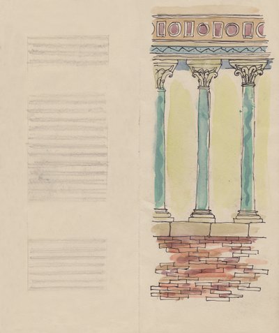 Florence leaflet, 1952 by Shirley Markham
