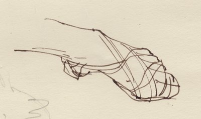 Foot study by Shirley Markham