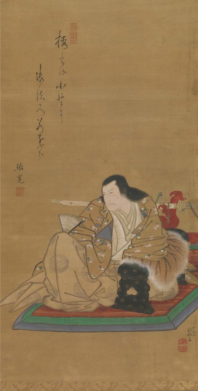 Portrait of the Actor Arashi Rikan I by Shunkosai Hokushu