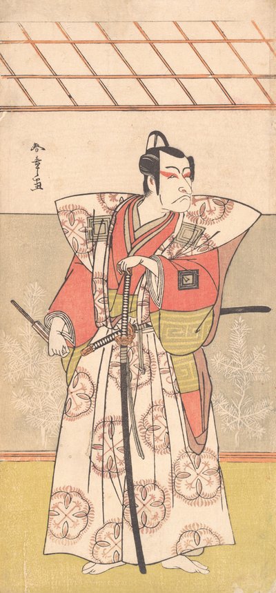 Ichikawa Danjuro V as a Samurai of High Rank by Shunsho