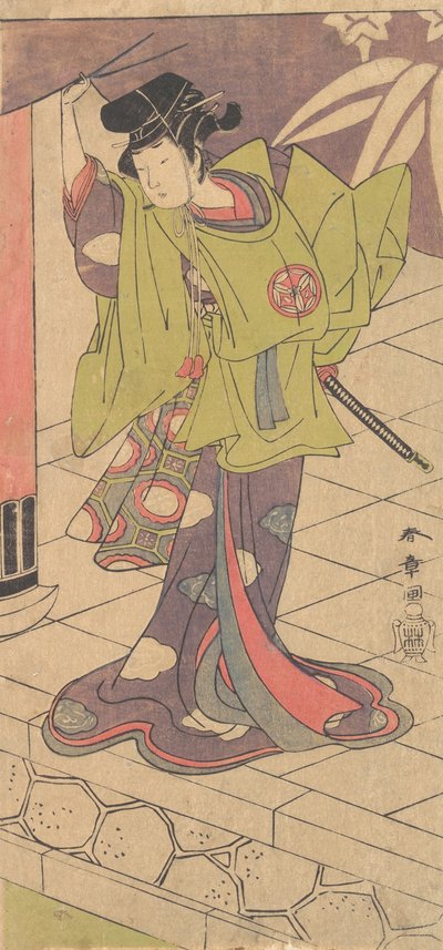 The 2nd Yamashita Kinsaku in the Role of Tsukisayo by Shunsho