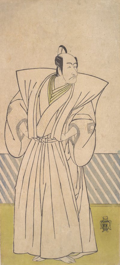 The Fifth Ichikawa Danjuro as a Samurai of High Rank by Shunsho
