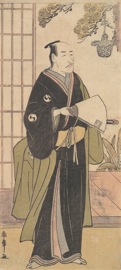 The Fifth Ichikawa Danjuro in the Role of Oboshi Yuranosuke by Shunsho