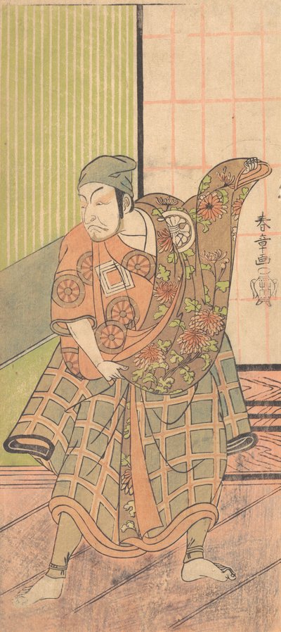 The Fourth Ichikawa Danjuro in the Role of Ukishima Danjo by Shunsho