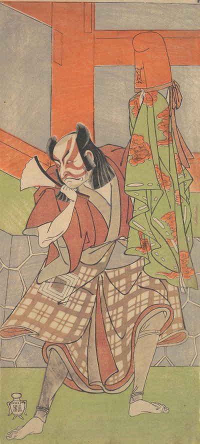 The Fourth Ichikawa Danjuro in the Role of Yahei-byoe Munekiyo by Shunsho
