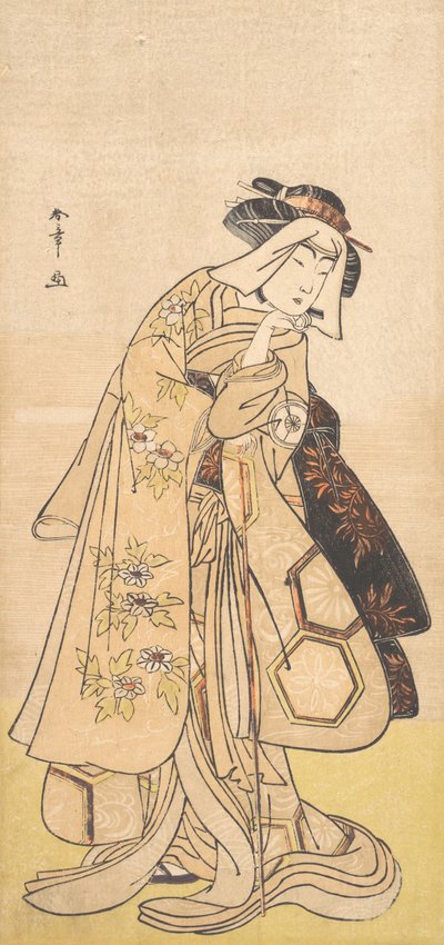 The Fourth Iwai Hanshiro as a Woman by Shunsho