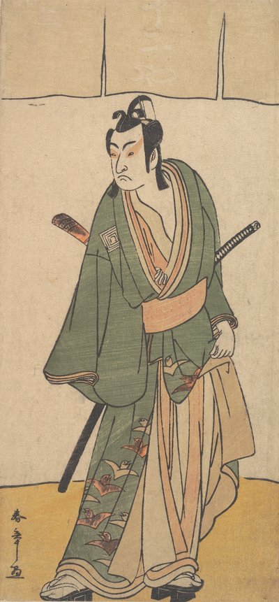 The Second Ichikawa Monnosuke in the role of Soga no Juro Sukenari, 2nd month, 1785 by Shunsho