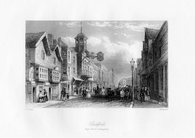 Guildford High Street, Guildford, Surrey, 19th century by Shury and Son