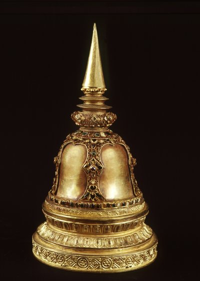 Reliquary in the shape of a stupa by Siamese School