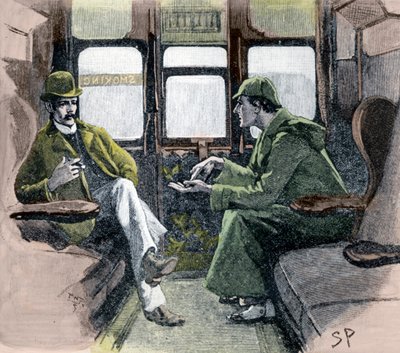 Holmes gave me a sketch of the Events by Sidney E Paget